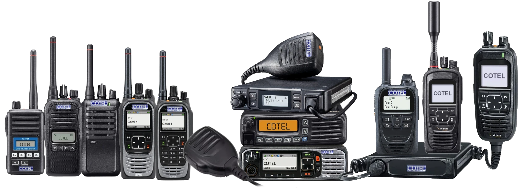 Whatever your requirements, basic of complex, Cotel have a range of radio equipment and experience to suit your needs.